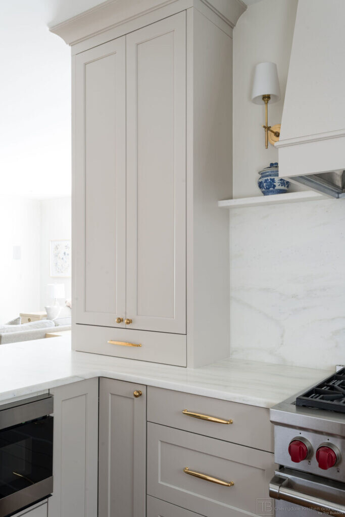 Shaker and Oak – white and white oak farmhouse kitchen remodel by Cherrydale Kitchen and Bath by Top Builders (photo 16)